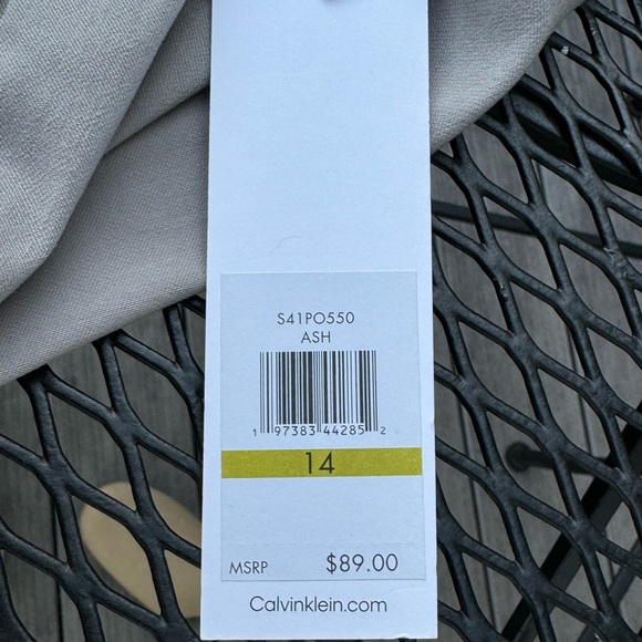 Women’s Calvin Klein Suit pants work slacks, size 14, ash gray - Picture 7 of 12